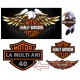 BHD Foaie de zahar Harley Davidson cu personalizare 29x20cm